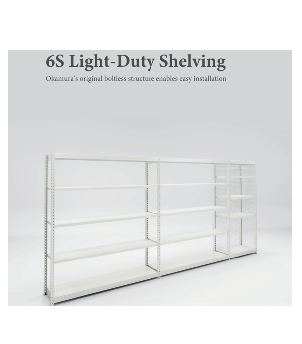 Kệ OKAMURA 6S LIGHT DUTY SHELVING